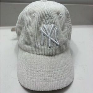 Urban Outfitters Kids Cream Corduroy Hat